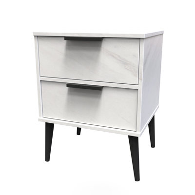 Turah 45cm W Manufactured Wood Bedside Table