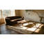 Tapis art déco beige antique