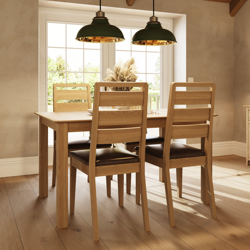 Daris Rectangular Large 1.4M Extending Dining Table 
