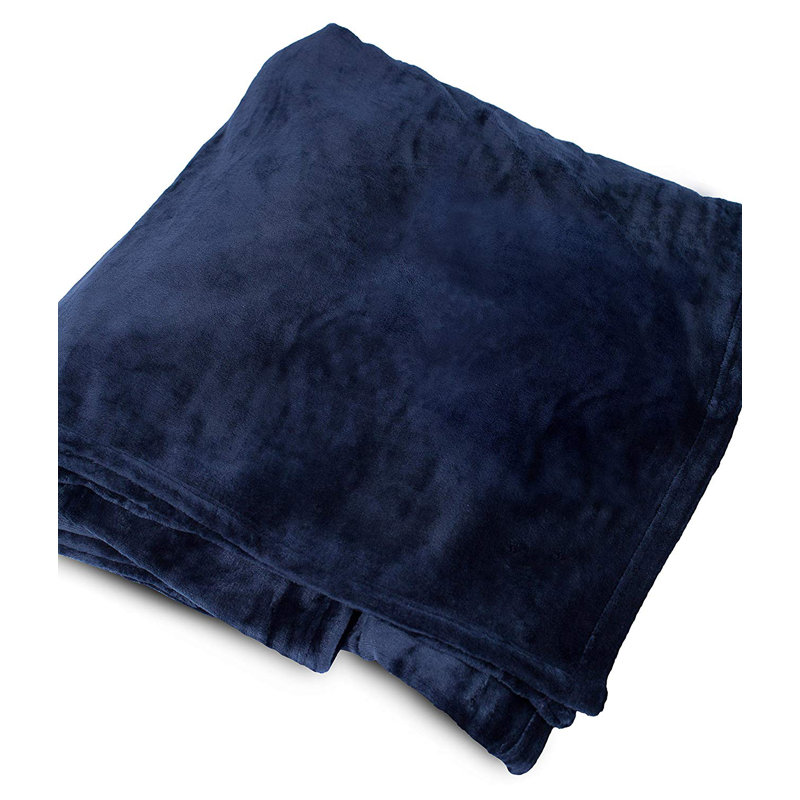 Jeté léger Ultra Best Soft Couch, Bleu marine