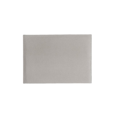 Light Grey Drift Weave Indoor Outdoor Placemat