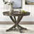 Rivington 5-Piece Solid Wood Pedestal Dining Set -555657856