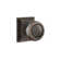 Emtek Passage Knobset w/ Wilshire Rosette and Rope Knob