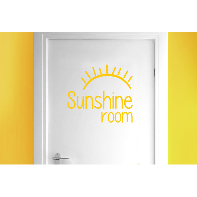 Wall Decal, Dark Yellow