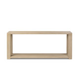 Thomas Console Table-Dark Anthracite Oak Veneer