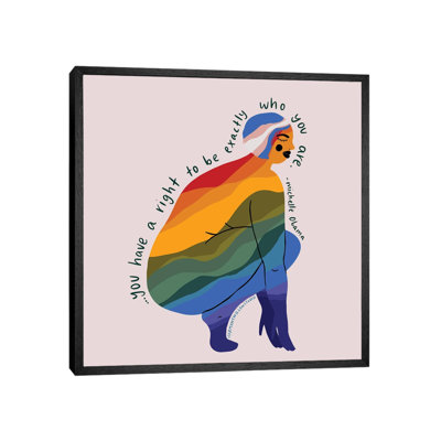 Be Exactly Who You Are by Harmony Willow - Print on Canvas
