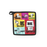 Excelsa PEANUTS BE Abstract Cotton Potholder