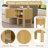 Round Fluted Side Table