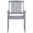 vidaXL Patio Chairs with Cushions 2 pcs Gray Solid Acacia Wood-91660932-125115396