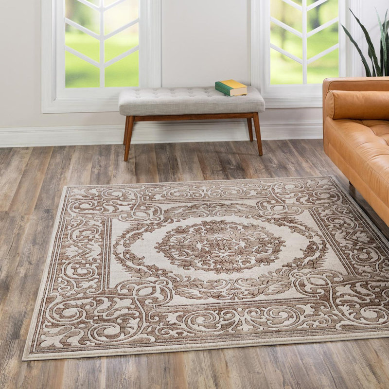 Almarosa Indoor Rug, Square 3'3"