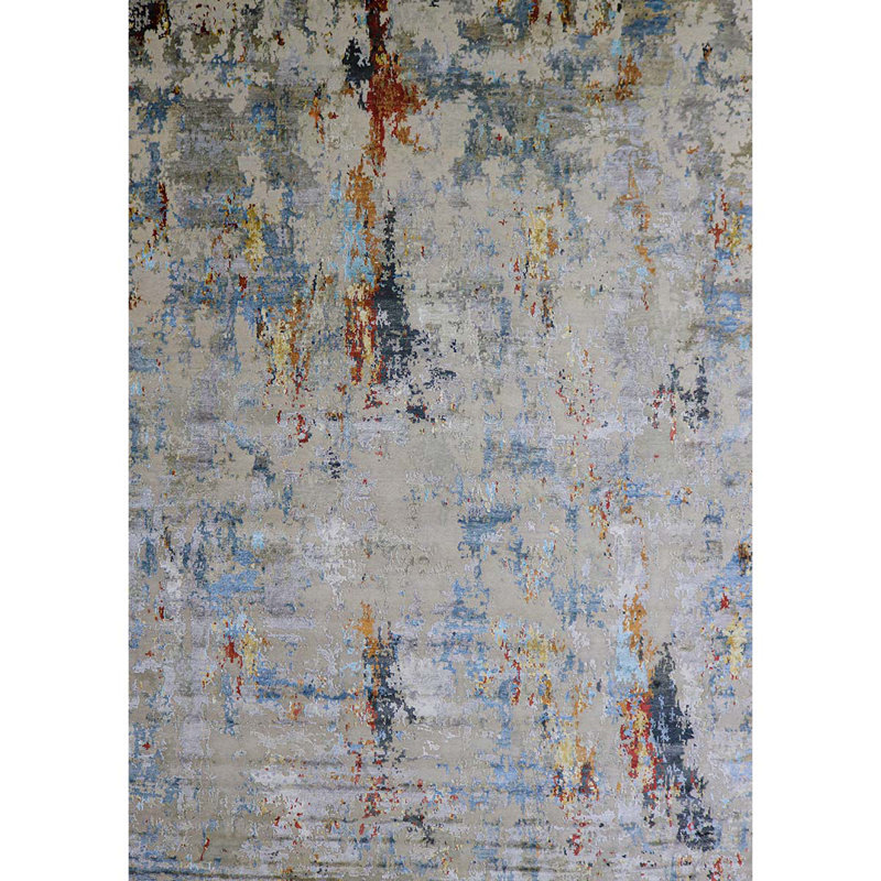 Abstract Indoor Rug, Rectangle 2' x 3'