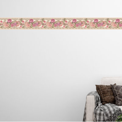Sammy-Jo Peel & Stick Floral Border