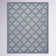 Adianey Red Barrel Studio Easy Care Trellis Denim Blue Indoor/Outdoor Area Rug