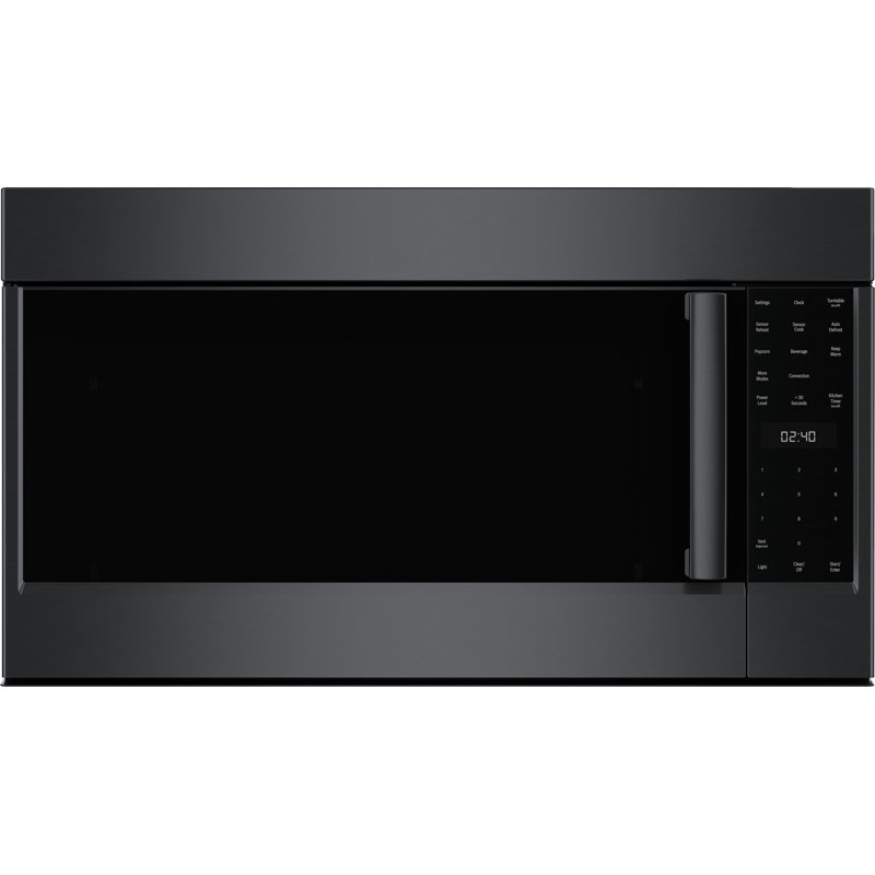 800 Series, Over The Range Convection Microwave In Black Stainless