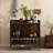 Zyauna Metal Bar Cart-437529864