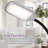 Litespan Slim 55 in. Industrial Dimmable LED Directional Task Floor Lamp, Silver Finish-62954094