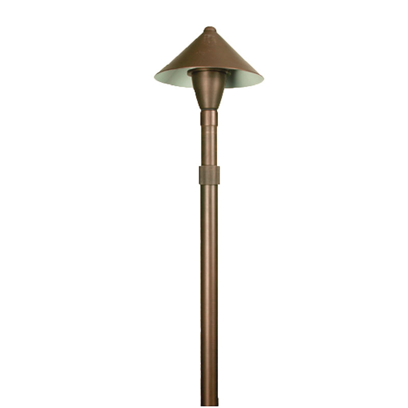 Aspen Brass Low Voltage Metal Pathway Light