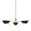 Sacramento Iron 3-Light Chandelier-1772457338