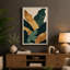 Tropical Leaf Arrangement Botanical - Wrapped Canvas-1868075386-1868075387