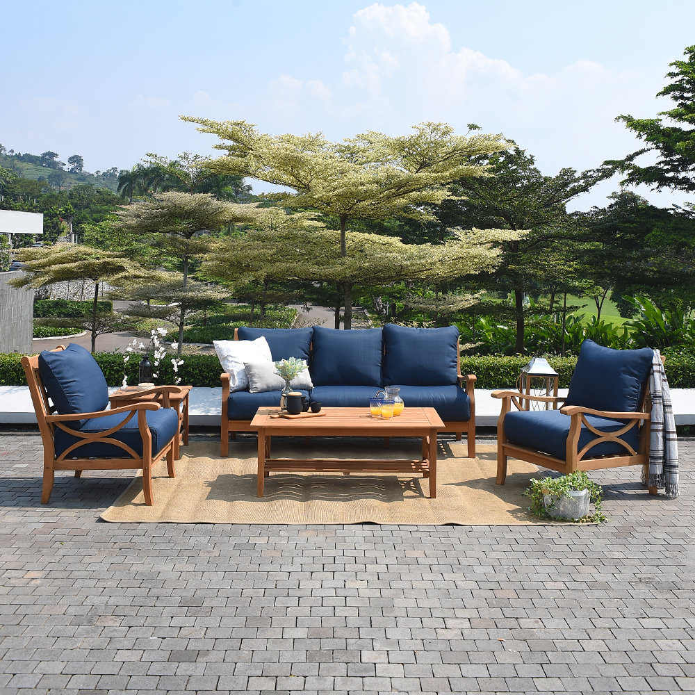 Brunswick Teak Coffee Table, Natural