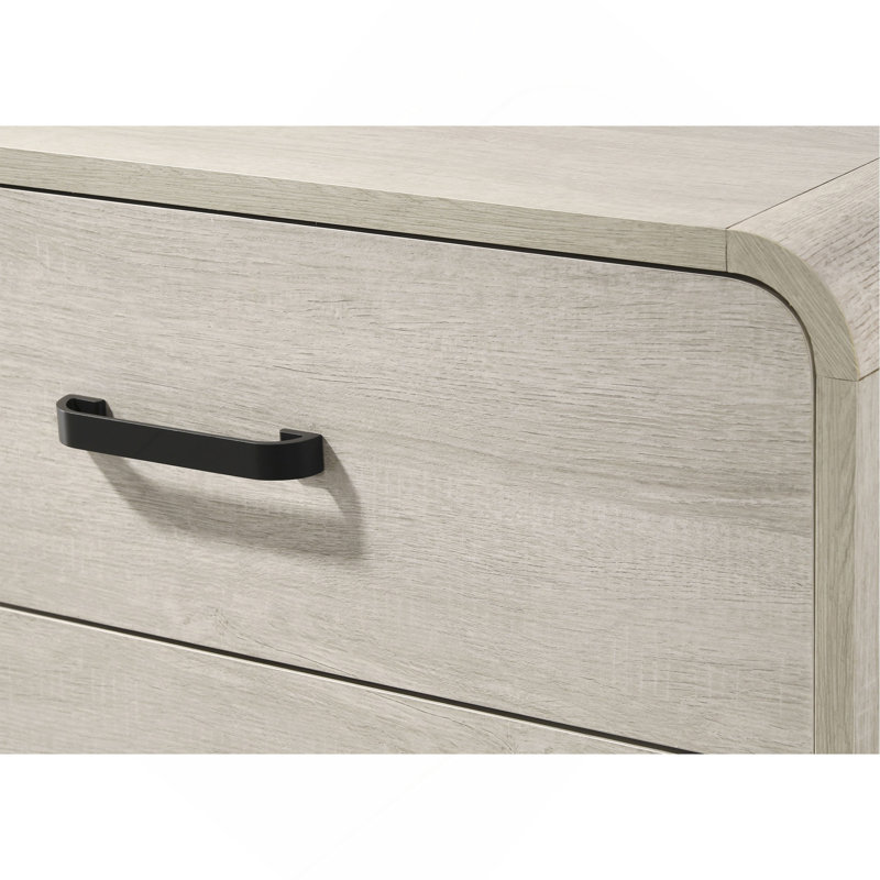 Meuble de rangement contemporain en bois avec 1 tiroir et 6 tiroirs