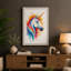 Rainbow Unicorn Dreams Eclectic - Wrapped Canvas-1899883062-1899883058