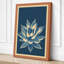 Lotus in Teal Botanical - Wrapped Canvas-1268253977-1268253981