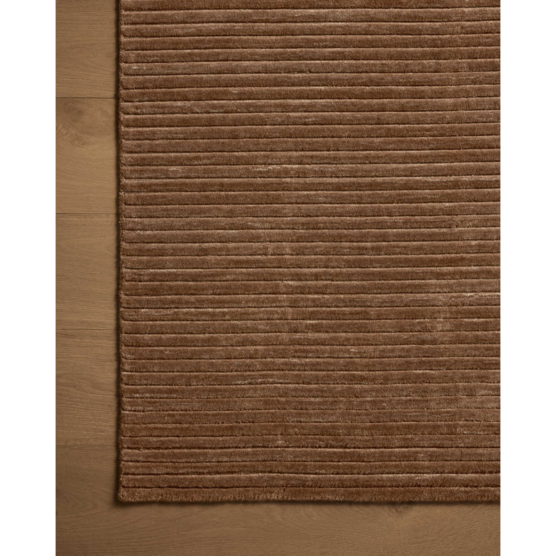 Kaelum Mocha Area Rug, Rectangle 4' x 6'