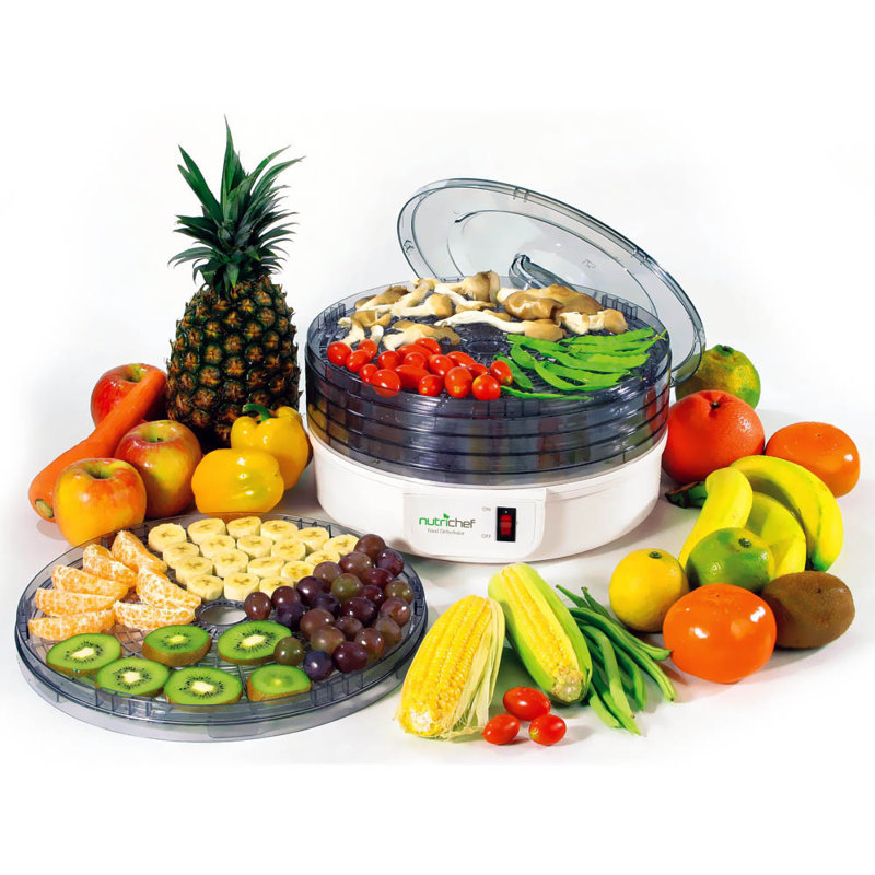 Déshydrateur d'aliments pour le comptoir à 5 plateaux NutriChef