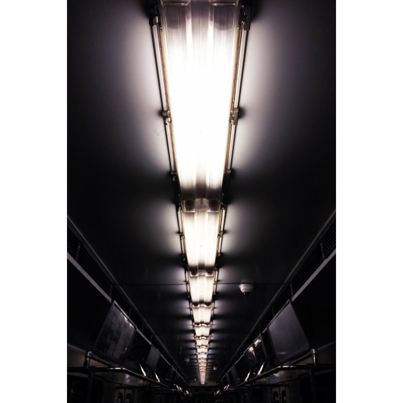 Light in a Train Graphic Art Print