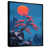 Black Floater Framed Canvas selected