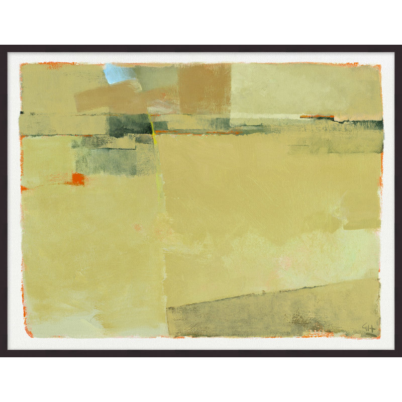 County Line 2' Framed Print on Canvas