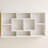 vidaXL Wall Shelf Floating Display Shelf for Home Living Room Engineered Wood-1654800764-1654800762