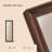64 x 21 Wood Grain PS Frame Full Length Mirror with 5mm Copper Free Shatter Resistant Glass Floor Leaning or Wall Mounted-1441041770-1441088015