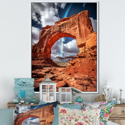 Arche de montagne chromatique - reproduction sur toile