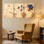 Mode, carte céleste, télescope, globe, étoiles, planètes, boussole, ensemble de 3 impressions sur toile-260820709