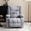 Upholstered Heated Massage Chair-1769876668