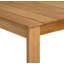 Table basse d'extérieur en eucalyptus Lanie