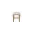 Frosted Glass Console Table With 3 Stools