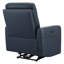 Fauteuil inclinable électrique en cuir véritable 33 po Leena-110525906