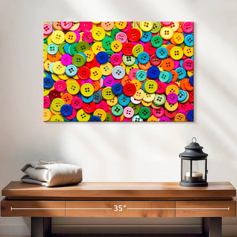 Senne Buttons Collection, 16" H x 24" W
