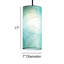 Mini-luminaire suspendu cylindrique 1 lumière Sroda-2099743615