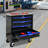 MULTIFUNCTIONAL TOOL CART WITH WHEELS-BLACK&BLUE