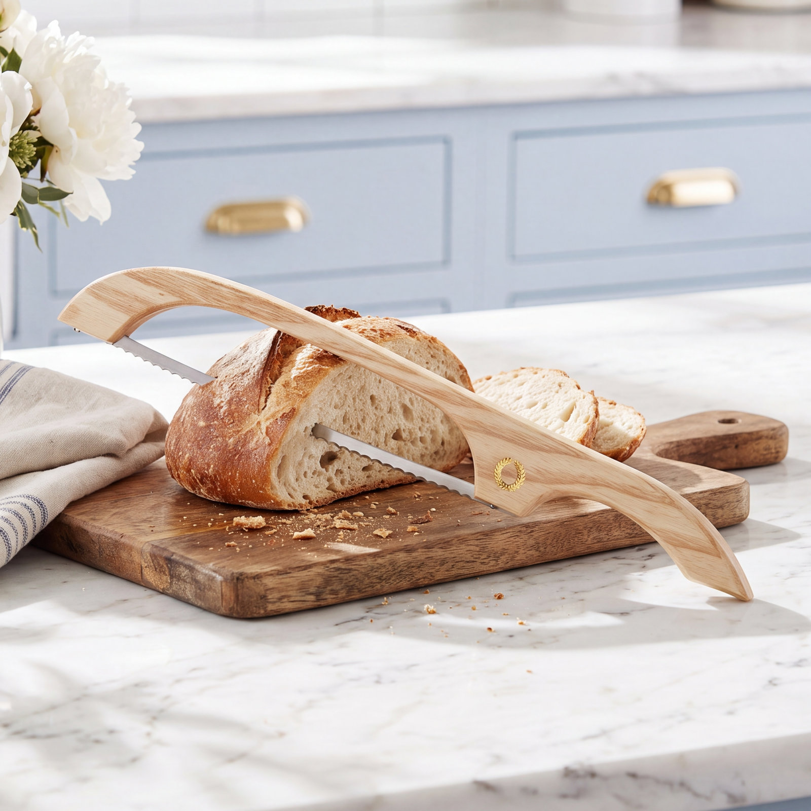 Pantry Bread Knife, Natural