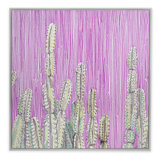 Cactus In Stripes 1 Print by Natasha Marie