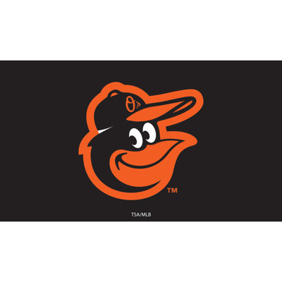 Baltimore Orioles Full Colour PVC Mat 16" x 28"