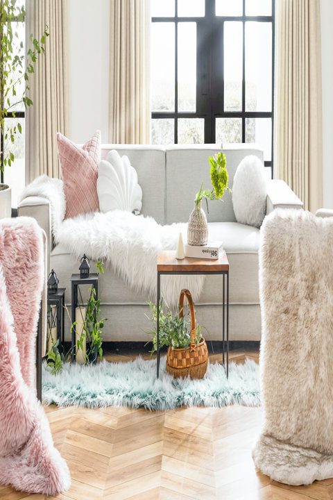 Fluffy Faux Fur Collection