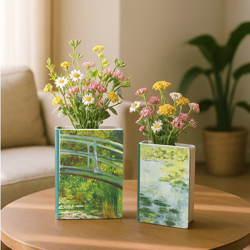 Décoration de table Claude Monet «The Water Lily Pond: Green Harmony»