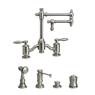 Towson Bridge Faucet - 12" Articulated Spout