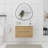 30“ Wall-Mounted Bathroom Vanity Set With Ceramic Integrated Top-1259941032